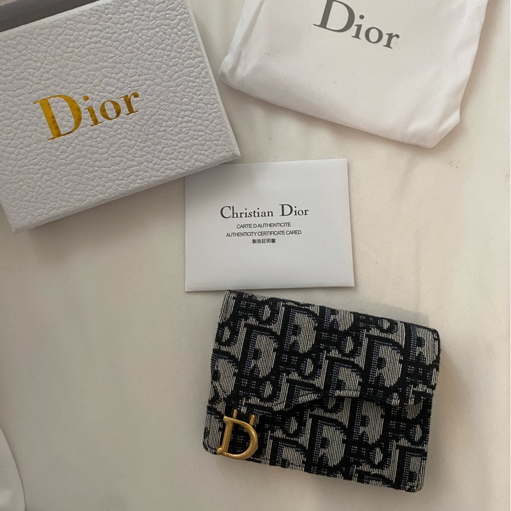 Dior card holder/wallet